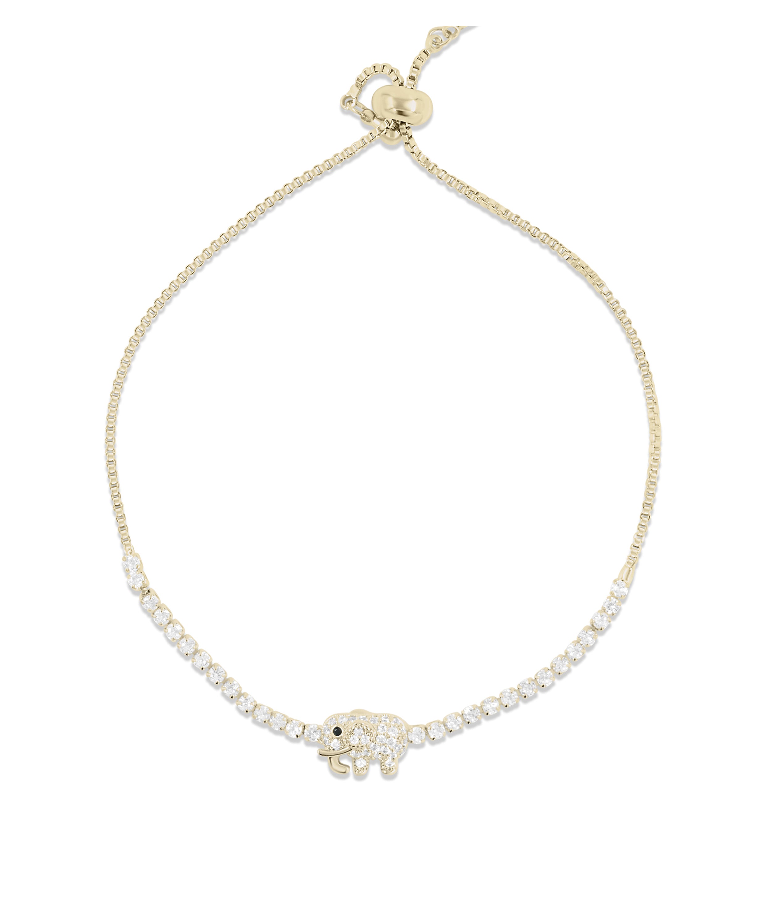 Elephant Bolo Bracelet - 79e | Everyday 14K Gold Jewelry