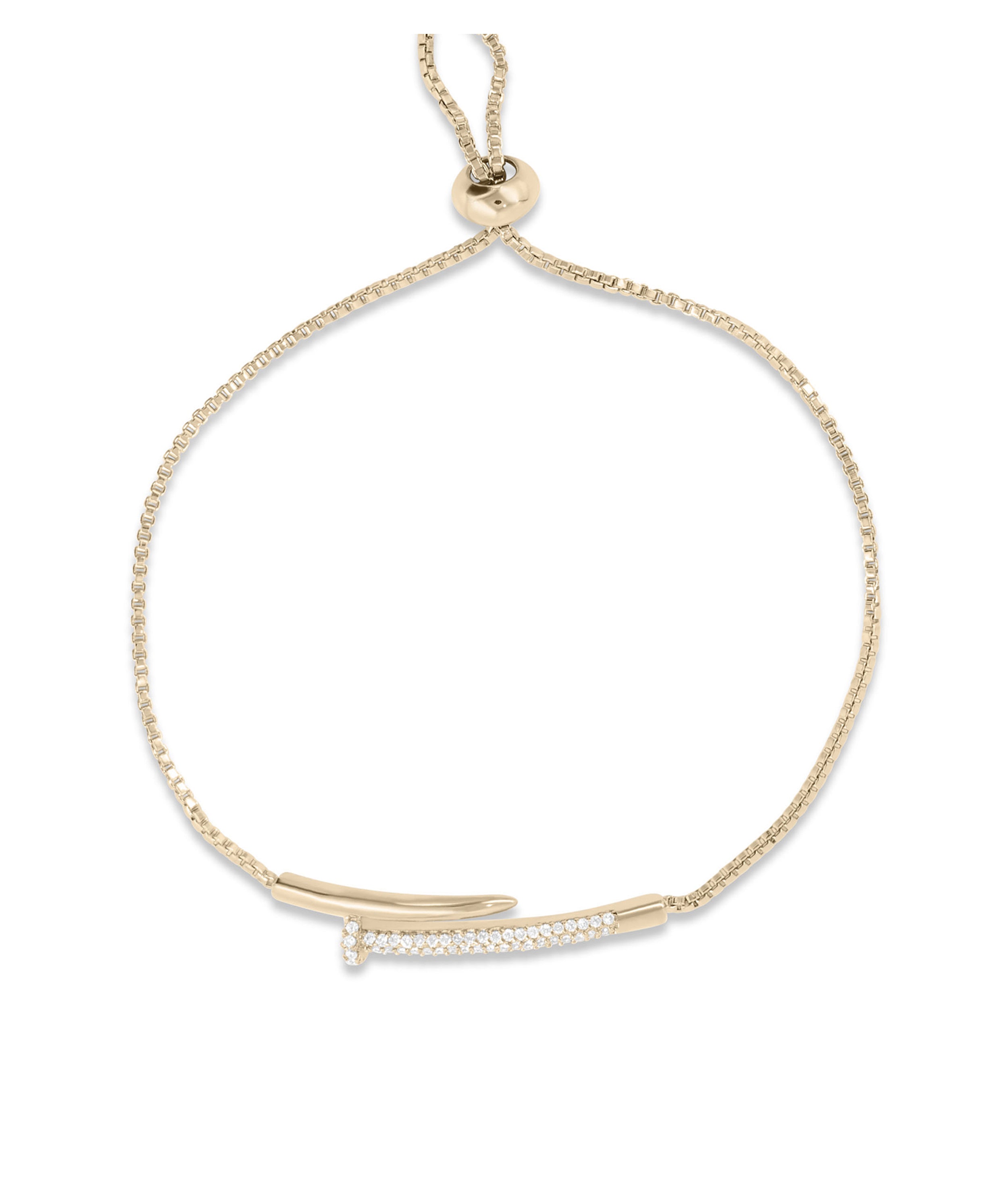 Nail Bolo Bracelet - 79e | Everyday 14K Gold Jewelry