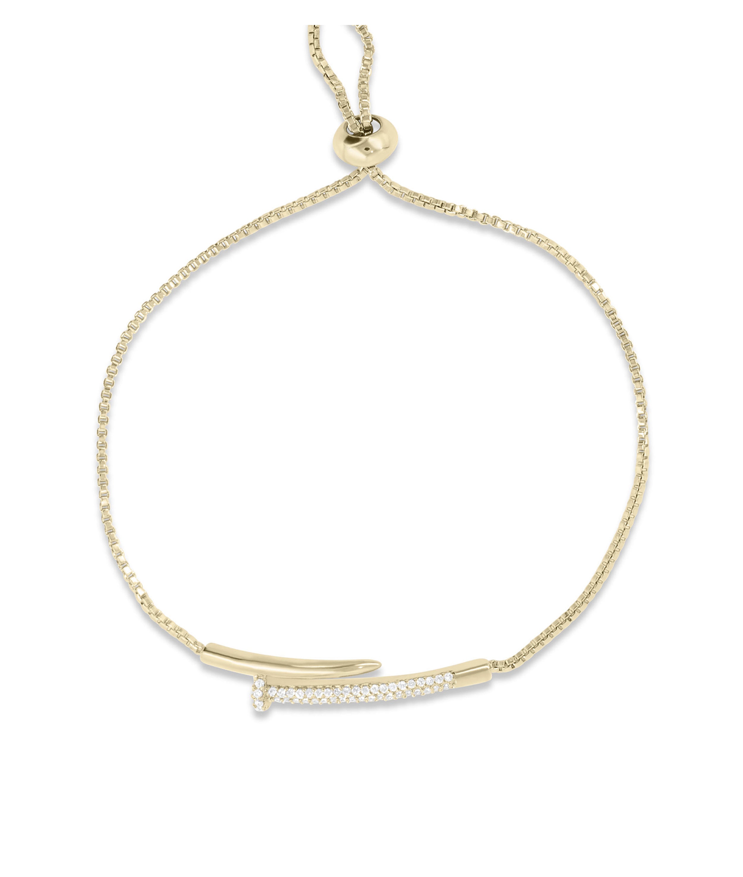 Nail Bolo Bracelet - 79e | Everyday 14K Gold Jewelry
