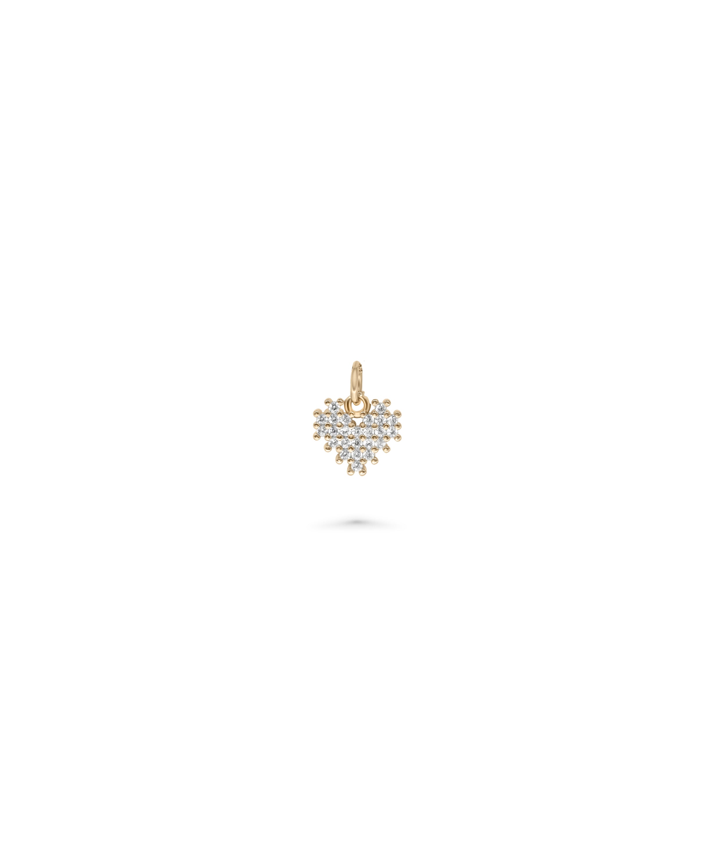Geometric Diamond Charm - 79e | Everyday 14K Gold Jewelry