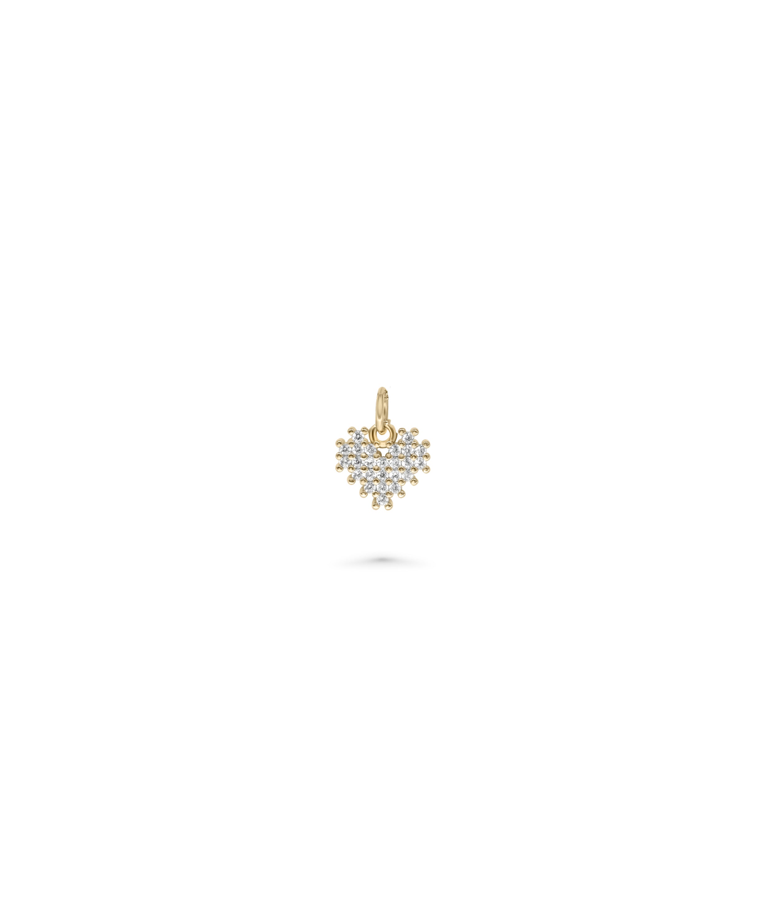 Geometric Diamond Charm - 79e | Everyday 14K Gold Jewelry