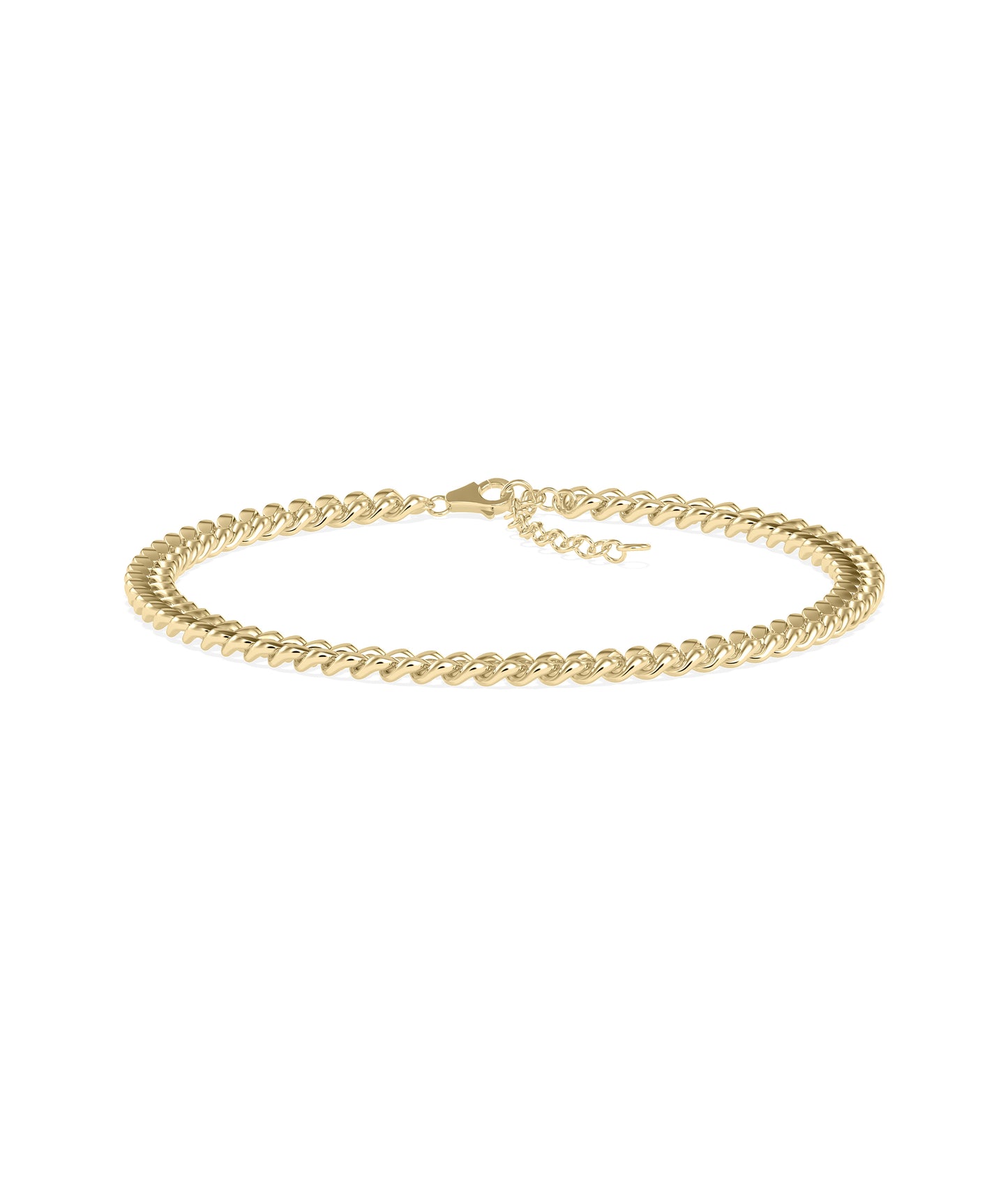 Curb Link Gold Bracelet - Stylish Everyday Jewelry