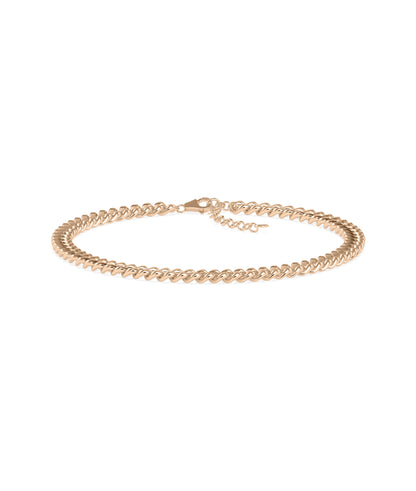 Curb Link Gold Bracelet - Stylish Everyday Jewelry