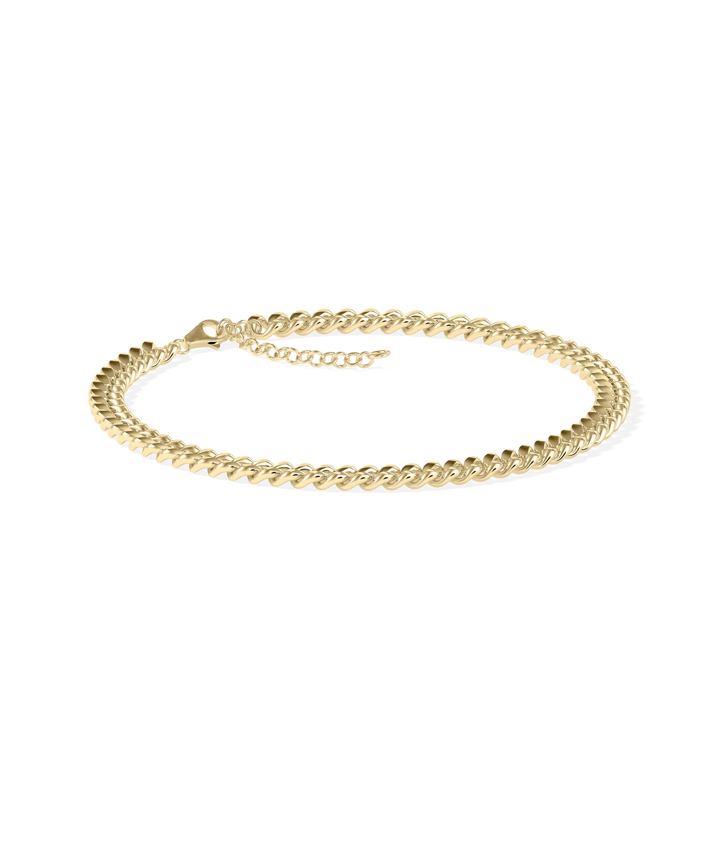 Curb Link Gold Bracelet - Stylish Everyday Jewelry