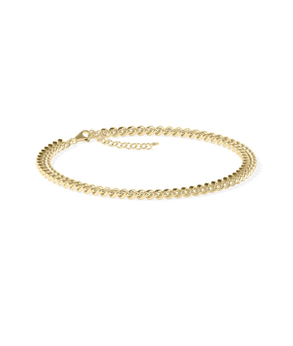 Curb Link Gold Bracelet - Stylish Everyday Jewelry