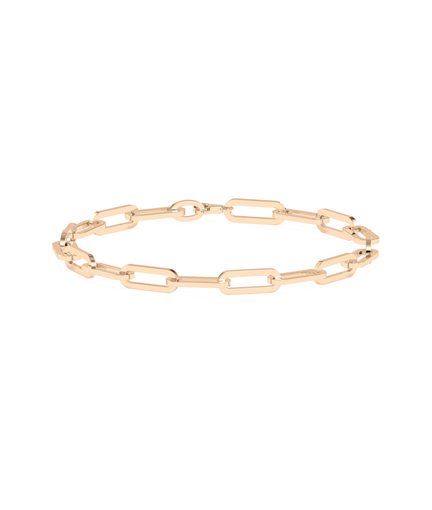 Paper Clip Gold Bracelet - Everyday Jewelry