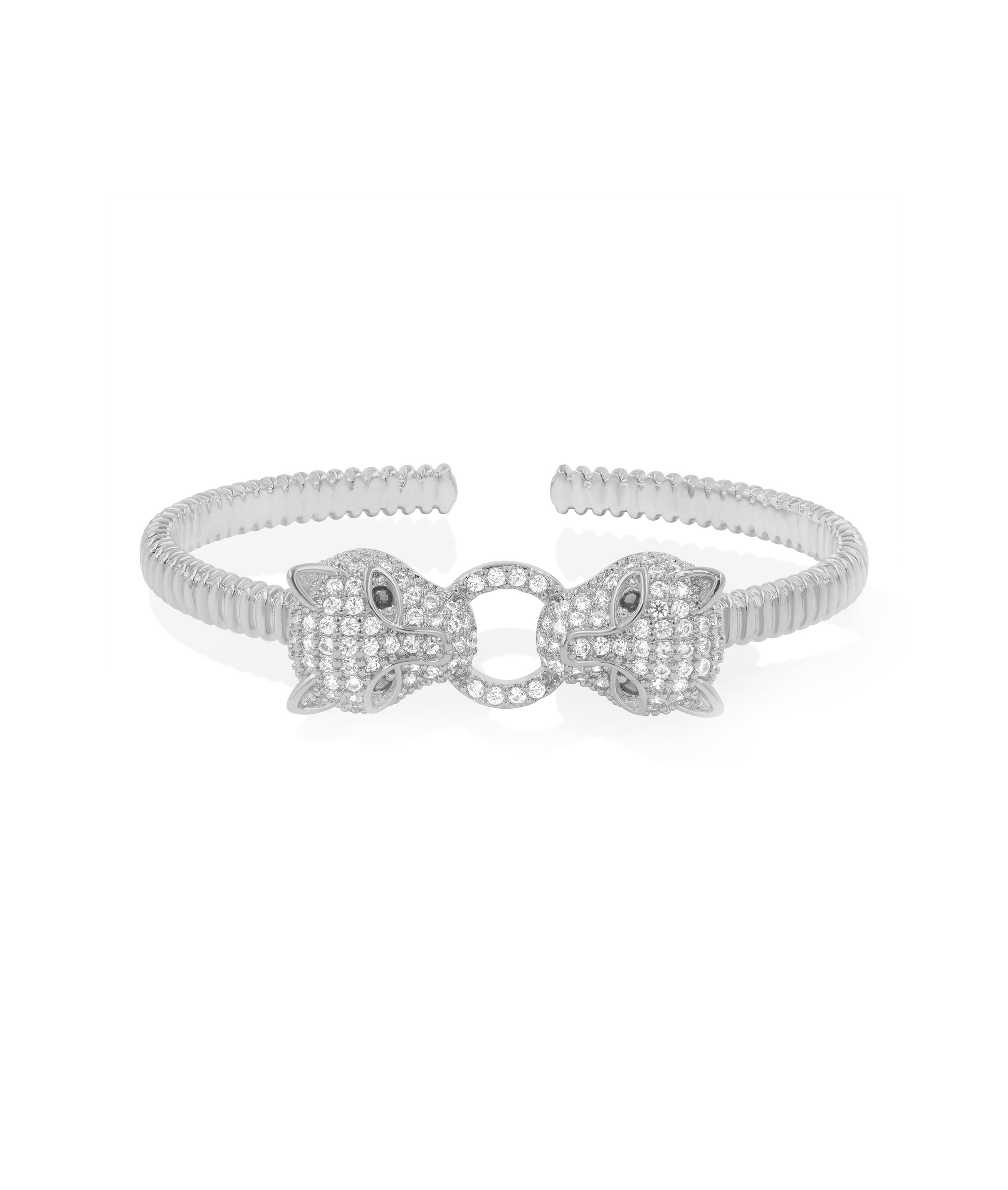 Panther Cuff Bangle - 79e | Everyday 14K Gold Jewelry