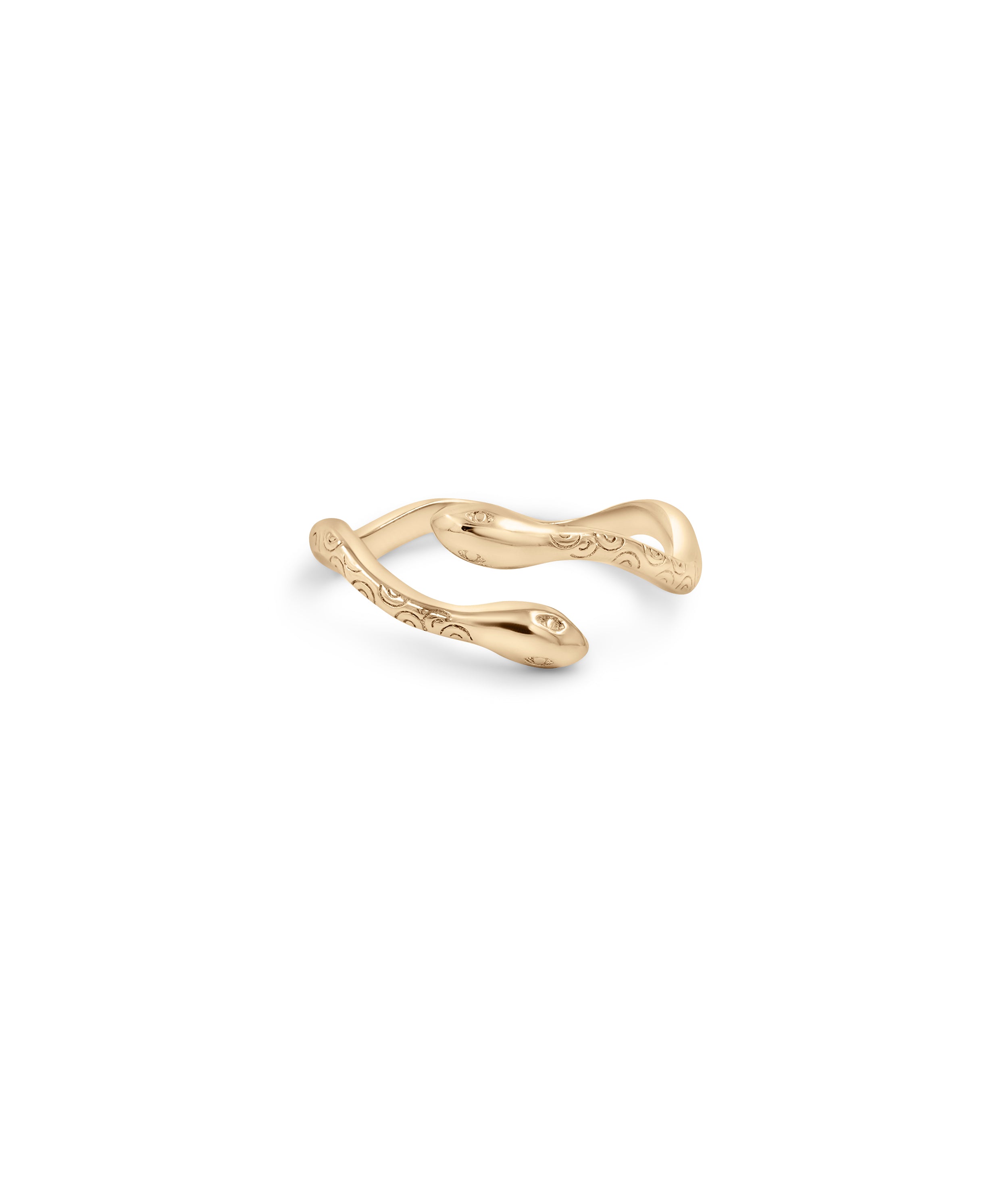 Snake Gold Ring - 79e | Everyday 14K Gold Jewelry