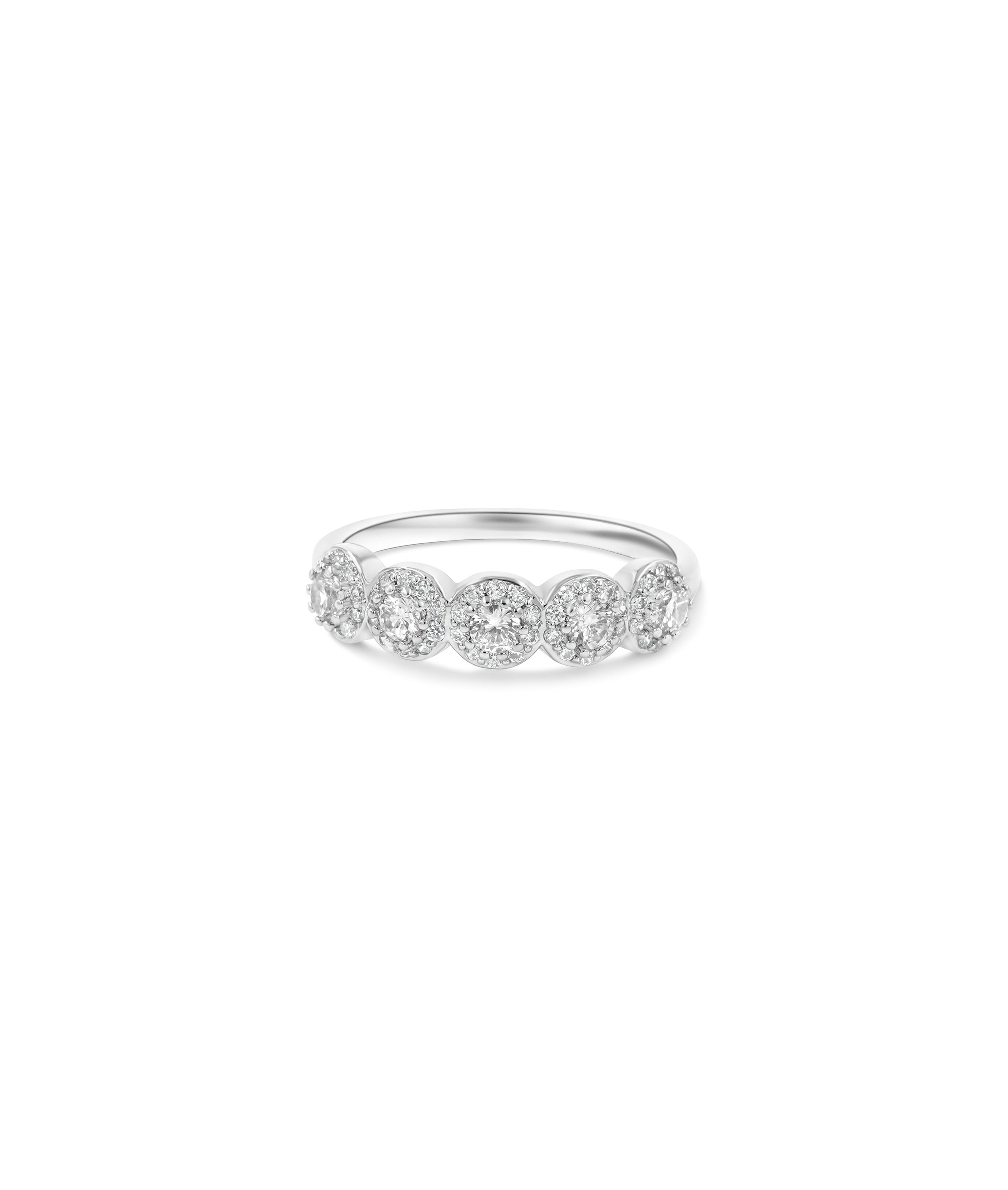 Diamond Band Ring - 79e | Everyday 14K Gold Jewelry