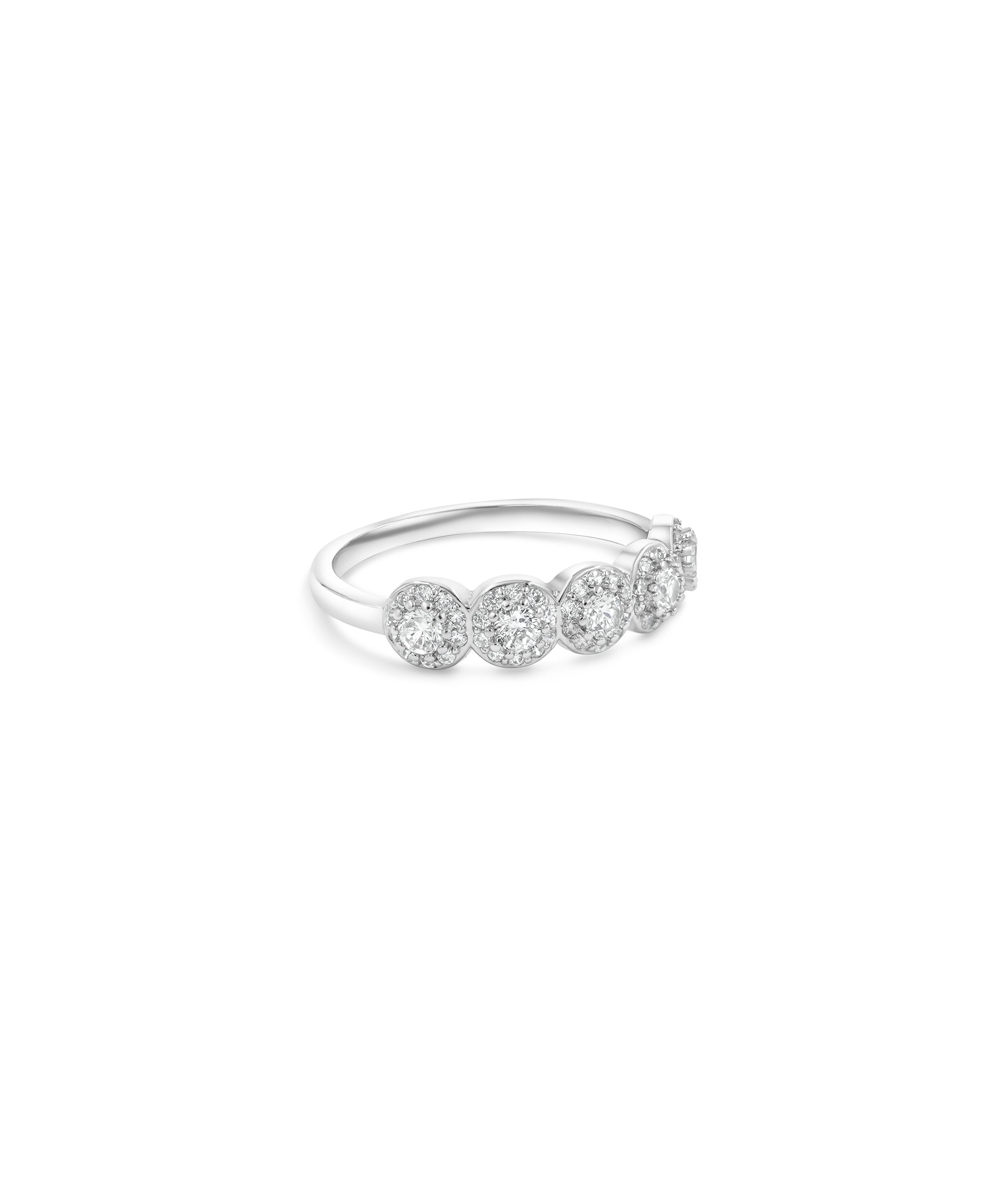 Diamond Band Ring - 79e | Everyday 14K Gold Jewelry