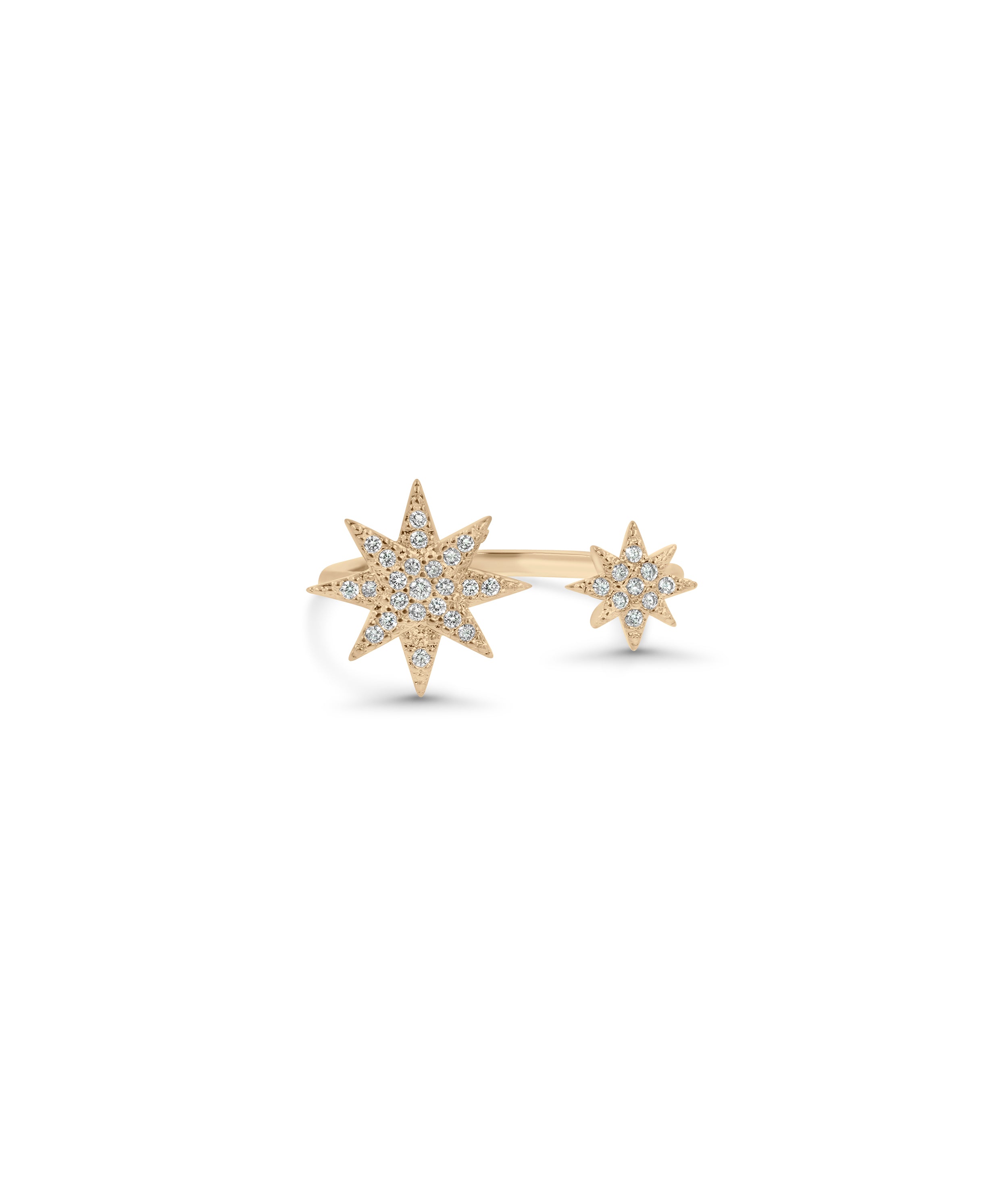 Star Band Ring - 79e | Everyday 14K Gold Jewelry