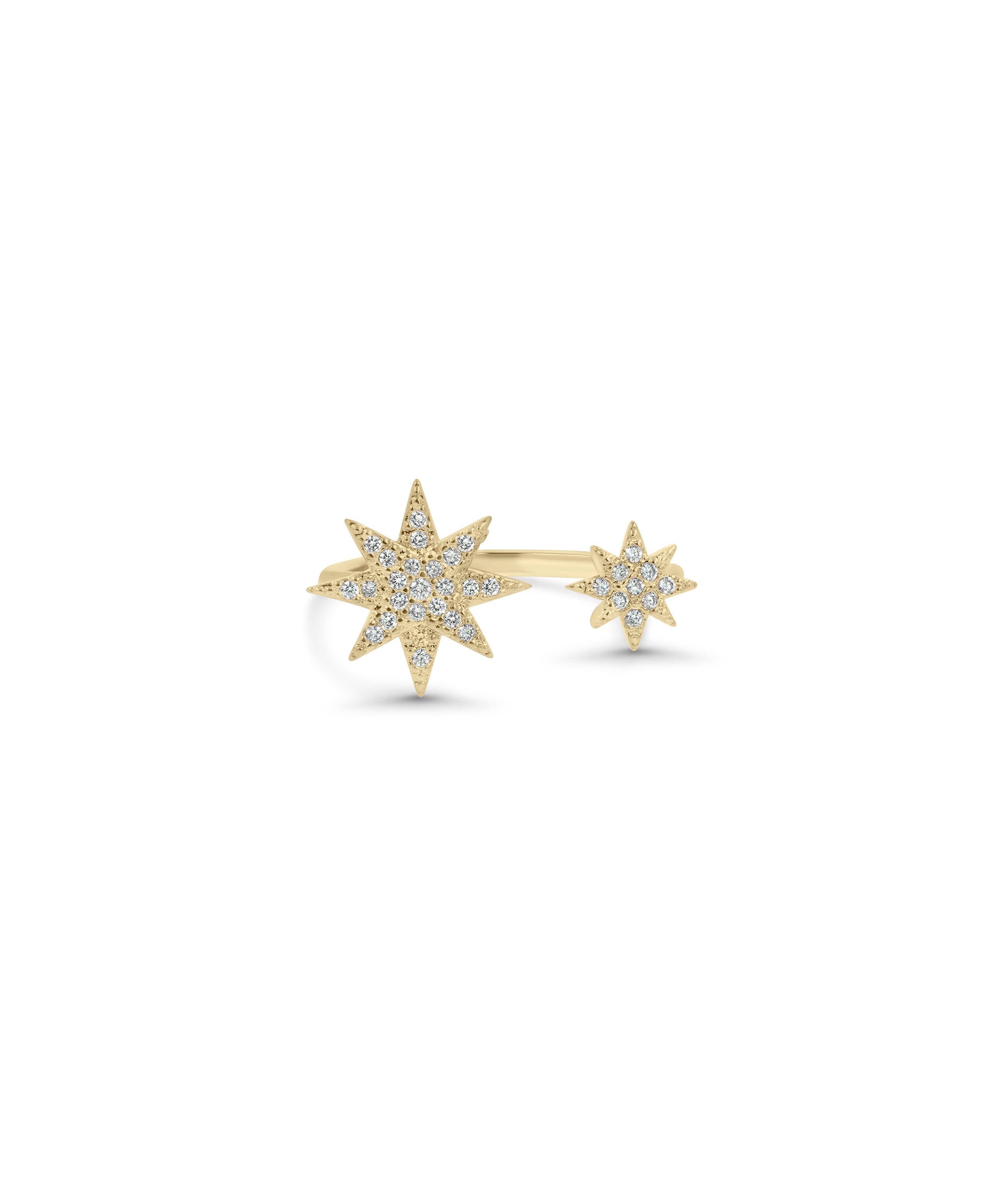 Star Band Ring - 79e | Everyday 14K Gold Jewelry