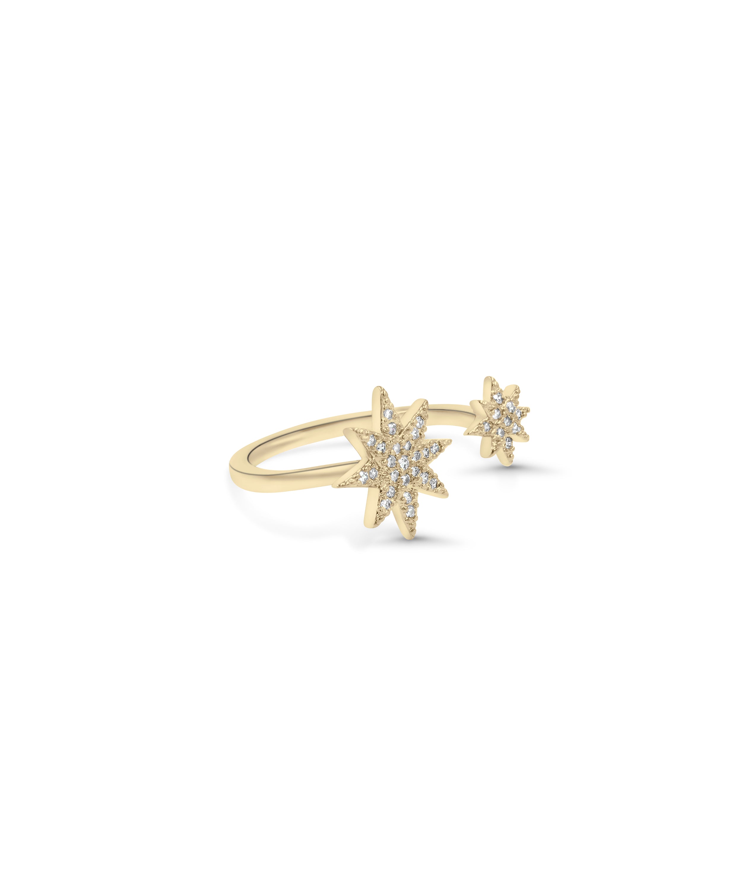 Star Band Ring - 79e | Everyday 14K Gold Jewelry